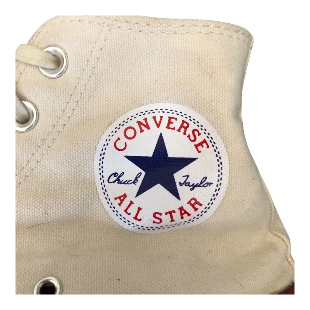 Converse Chuck Taylor All Star White Athletic Shoes High Top Unisex Size M5 W7 - Picture 4 of 10
